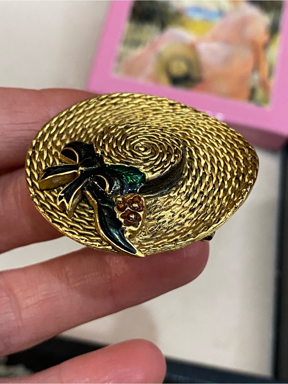 Museum of Fine Art Benson Hat Pin / Brooch - Picture 8 of 10
